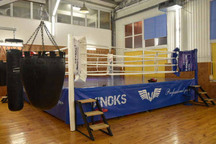У Луцьку встановили новий боксерський ринг