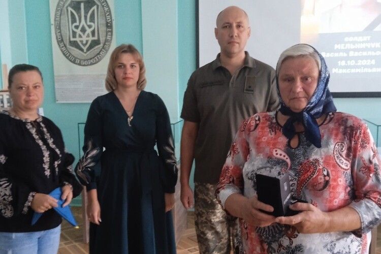 Родинам полеглих Воїнів з Волині вручили посмертні нагороди рідних