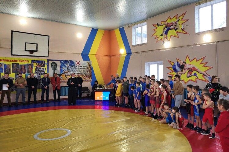 На Волині відбувся турнір з вільної боротьби пам’яті заслуженого тренера України