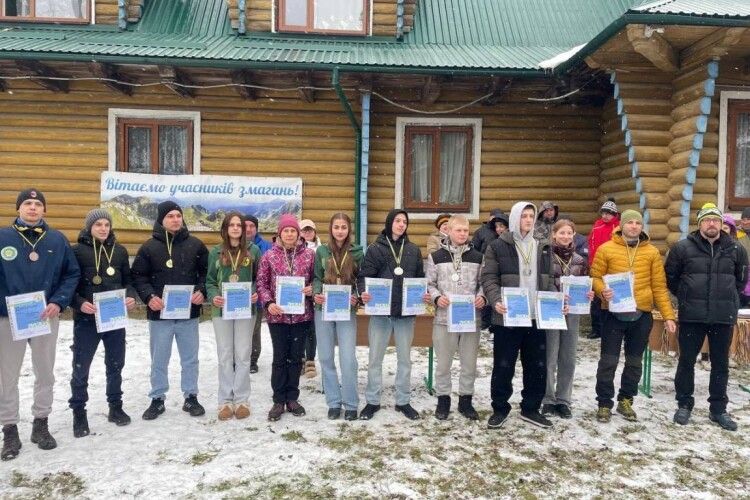Спортсмени Волині - серед кращих на Чемпіонаті України з лижного туризму