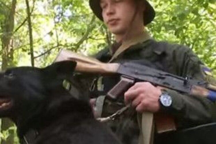 Службовий пес майже тиждень йшов під обстрілами до свого господаря на блокпост на Київщині