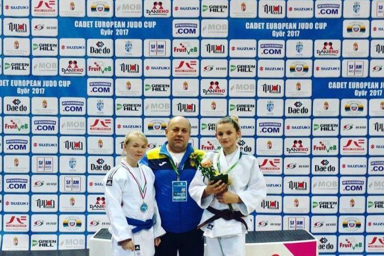Волинянка виграла срібну медаль на чемпіонаті Європи з дзюдо