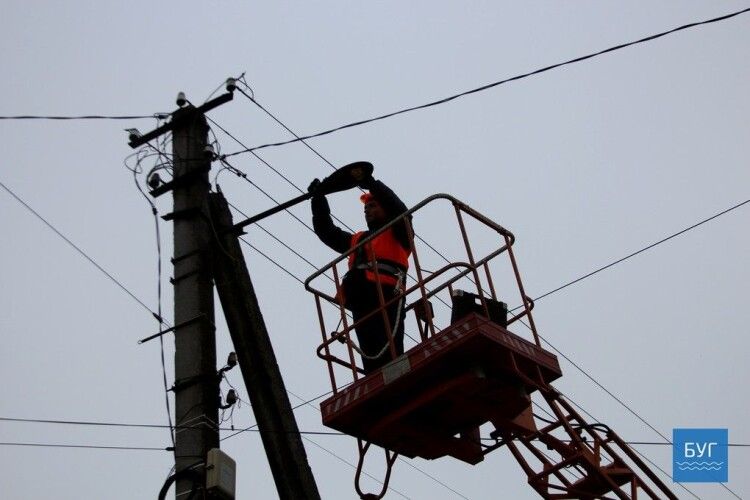 50% вулиць Володимира-Волинського перевели на LED-освітлення