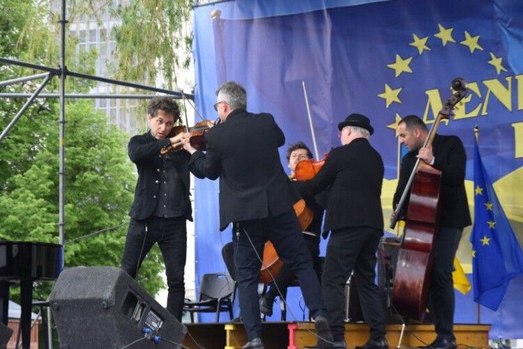У День Європи в Луцьку було багато чудової музики