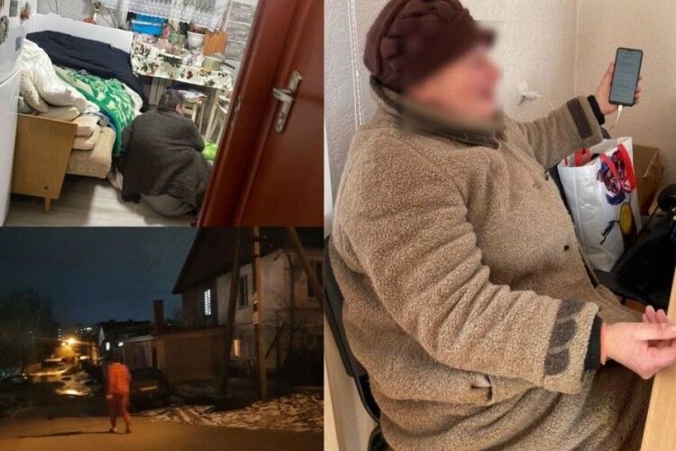 Рівнянка в піжамі та в капцях серед зими опинилася на вулиці