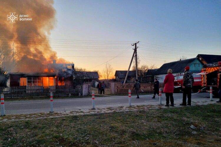 У пожежі на Волині згоріли двоє людей