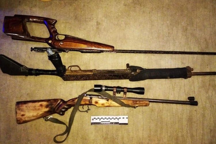 Рівнянин креативно переробив нарізні рушниці