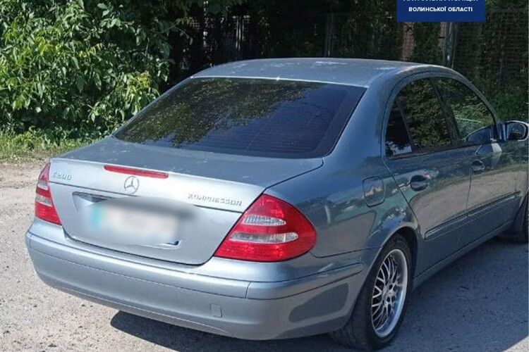 У Луцьку спіймали п’яного водія Мерседеса, який перевищив швидкість