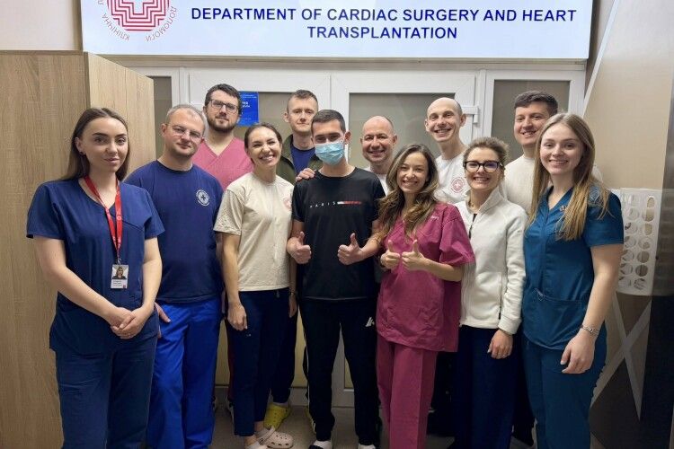 «Я дуже хотів жити»: у Львові 25-річний батько отримав нове серце та другий шанс на життя