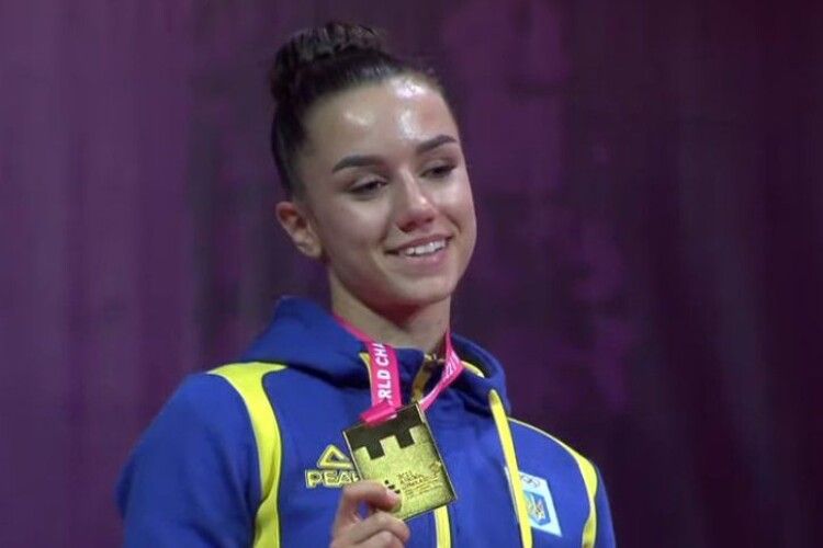 Українка вперше в історії виграла чемпіонат світу з аеробіки