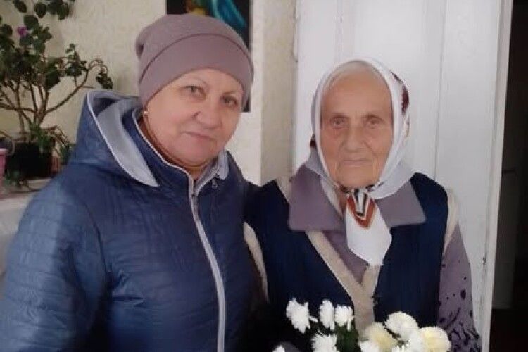 Волинянка відзначила 91-й день народження