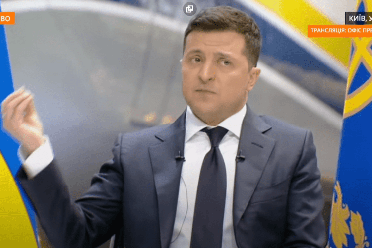 Зеленський заперечує звинувачення про зародження диктатури в Україні (Онлайн трансляція)