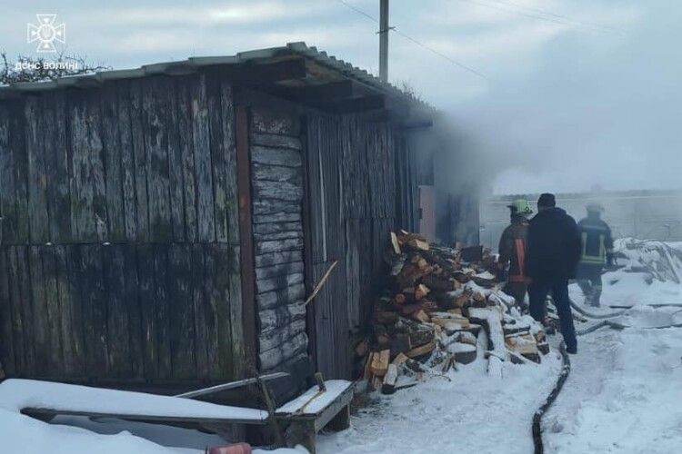 За добу на Волині рятувальники загасили три пожежі
