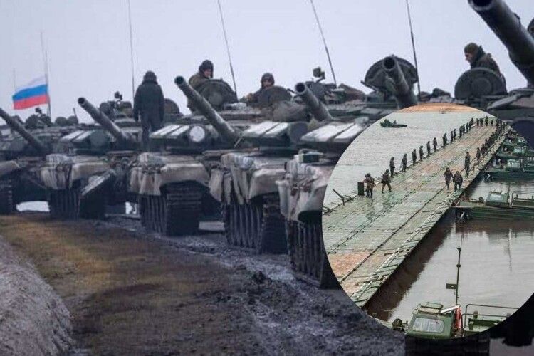 Окупанти зводять понтонні мости для додаткового перекидання військ на Ізюмському напрямку 