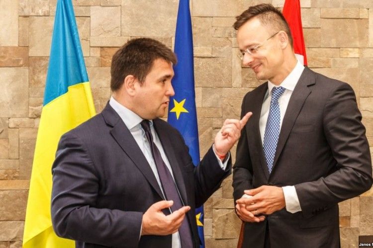 Міністр закордонних справ України Павло Клімкін  очікує на максимальну підтримку від Угорщини