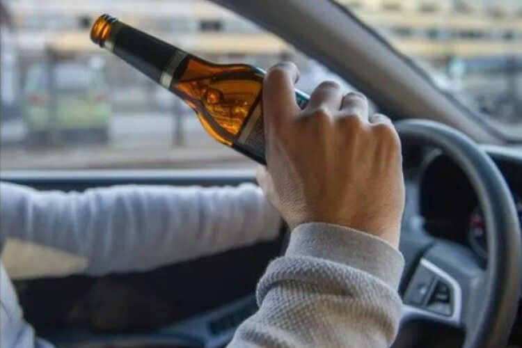 На Волині за вихідні спіймали 18 п'яних водіїв