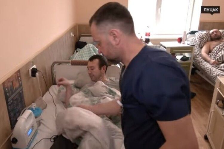У Волинському обласному центрі ортопедії лікують бійців після поранень