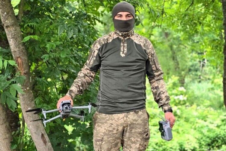 Його «очі» бачать усе: прикордонник «Циган» кличе волинян до своєї команди