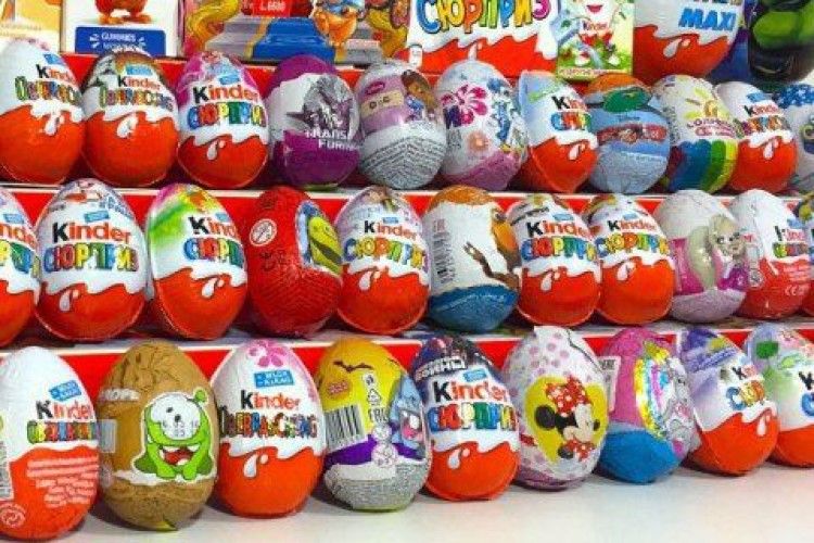 58-річний іноземець вкрав у магазині 179 кіндер-сюрпризів