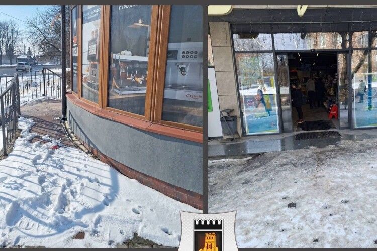 У Луцьку підприємців «змусили» взятися за лопати