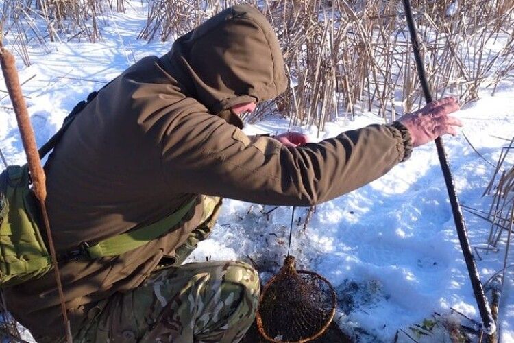 На Волині знайшли браконьєрські знаряддя для лову риби