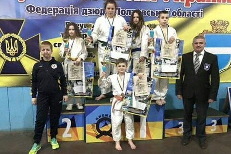 Любомльські дзюдоїсти привезли сім нагород із всеукраїнського турніру