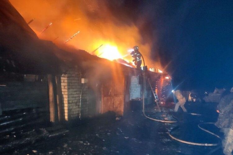 Минулої доби вогонь на Волині наробив лиха 
