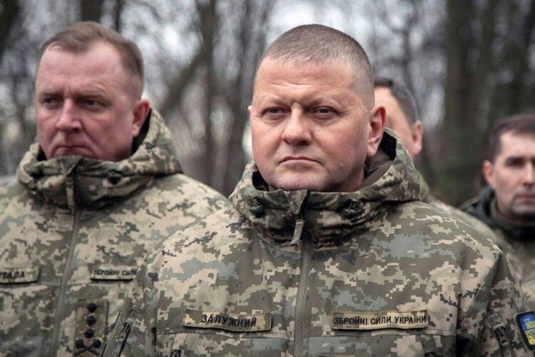 Залужний: війна продовжиться і у 2023 році, росія не відмовилася від задуму захопити Київ