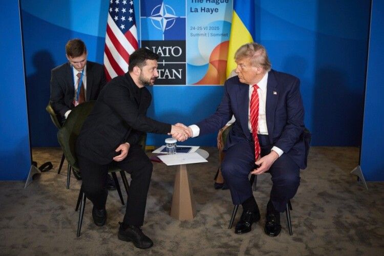 Як Зеленський та Трамп прокоментували свою зустріч на саміті НАТО