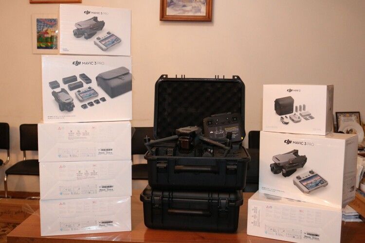 З Волині на передову поїде нова партія квадрокоптерів