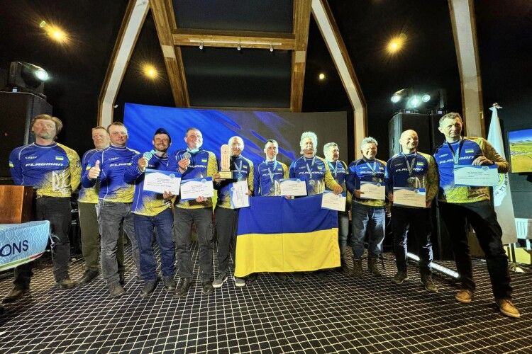 Волинські спортсмени-рибалки завоювали бронзу на Чемпіонаті Світу в Монголії