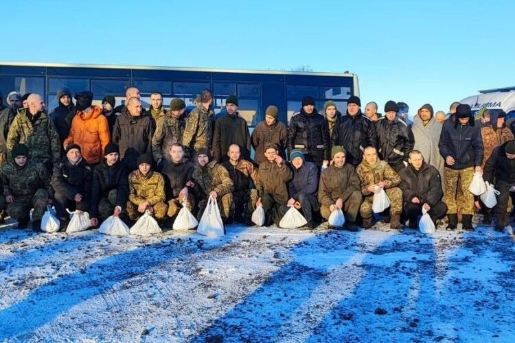 Серед звільнених вчора з полону військових – волинянин