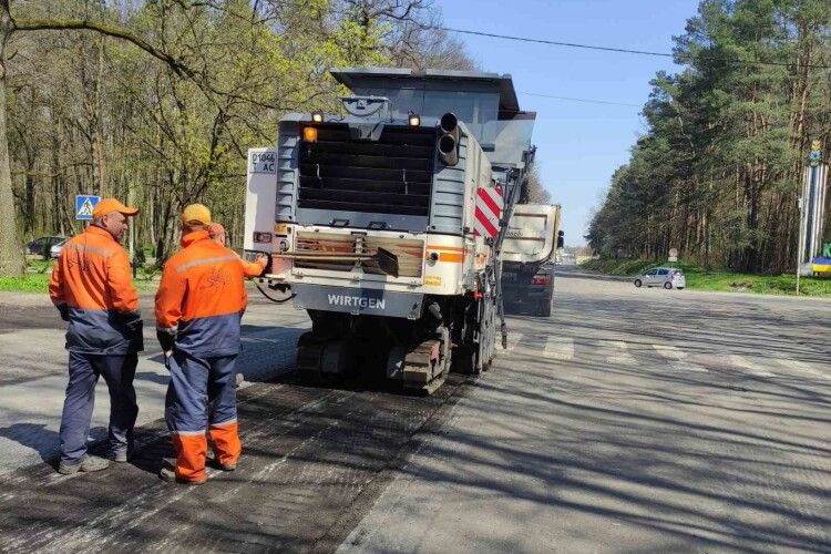 На Ківерцівщині взялися за ремонт дороги державного значення