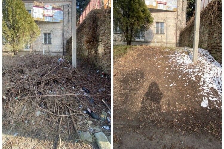 Рівняни скаржаться на гори гілля, які не прибирають непорядні власники садиб (Фото)