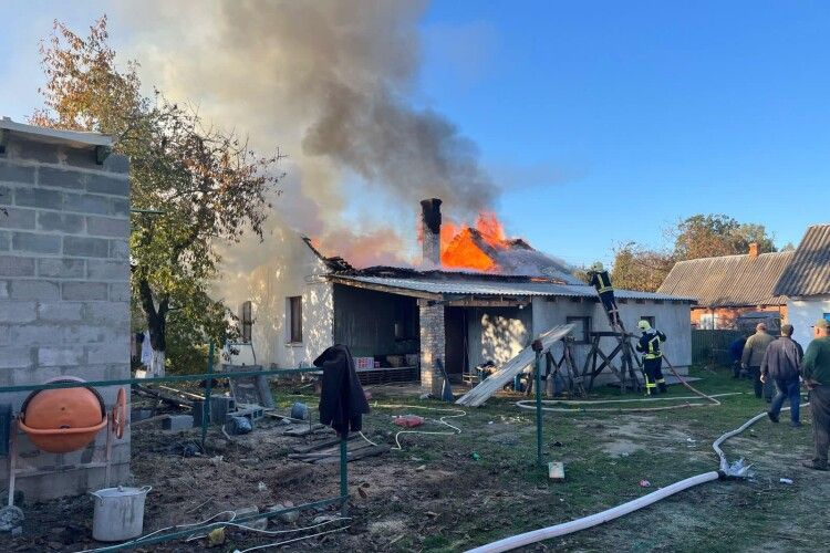 Чому рятувальники на Волині мчали у віддалене село