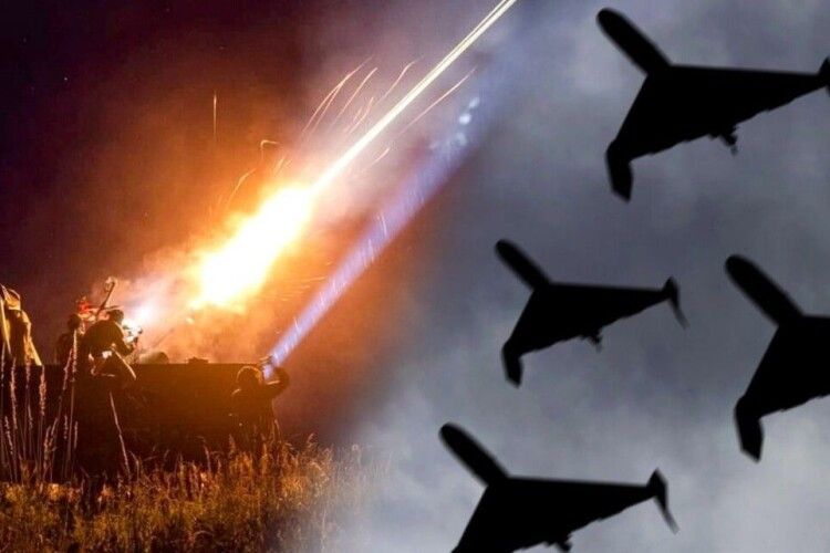 Вчора Волинь атакувало 43 російських безпілотників