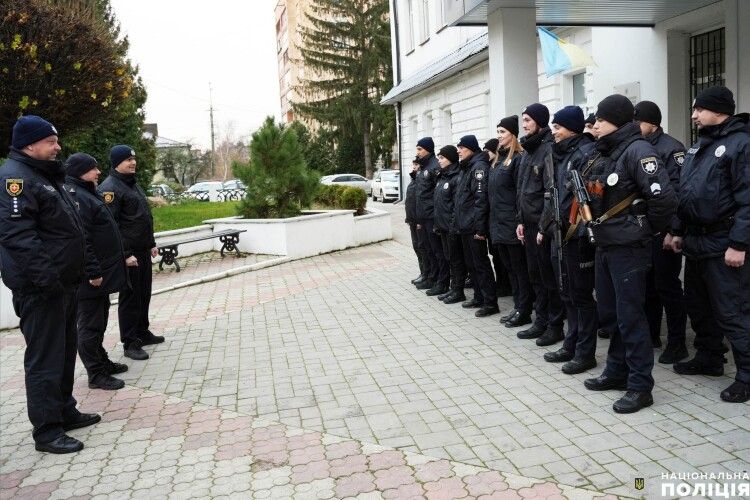 На території Рівненщини керівництво поліції посилило заходи безпеки