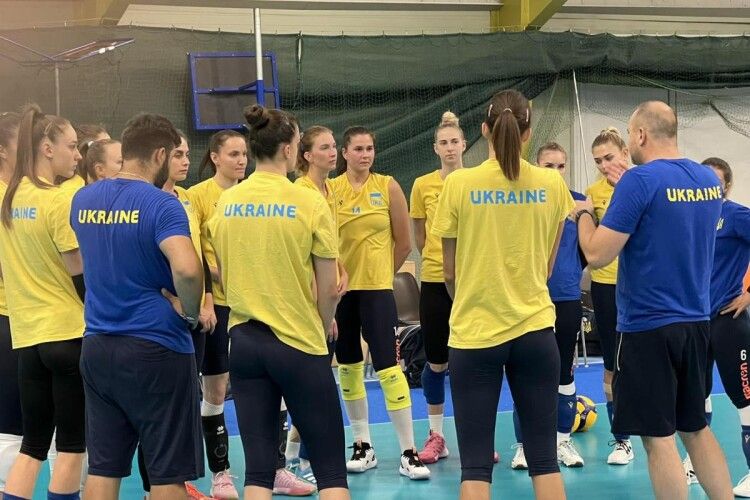Жіноча збірна України з волейболу проведе контрольні матчі з Естонією 