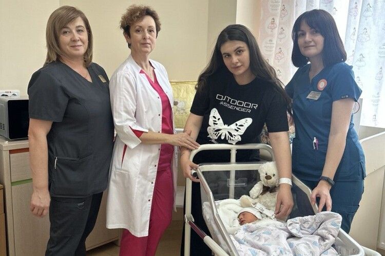У Волинському перинатальному центрі відбулися тритисячні пологи 