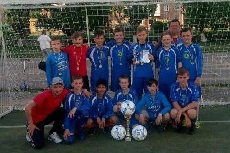 Нововолинські футболісти здобули перемогу в обласних змаганнях «Шкіряний м’яч»