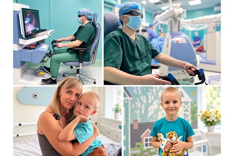 У Львові операцію дитині допоміг зробити робот  зі штучним інтелектом