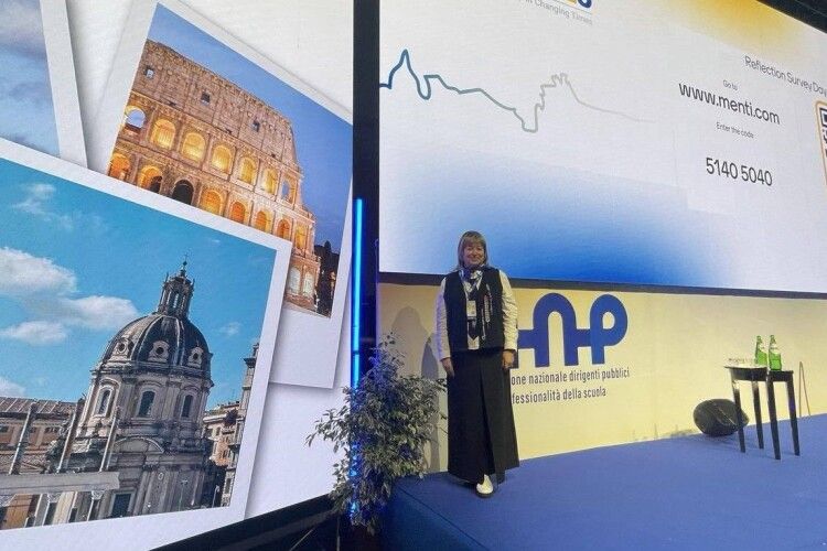 Директорка волинського ліцею обговорювала освітні виклики з міністрами Італії та Фінляндії