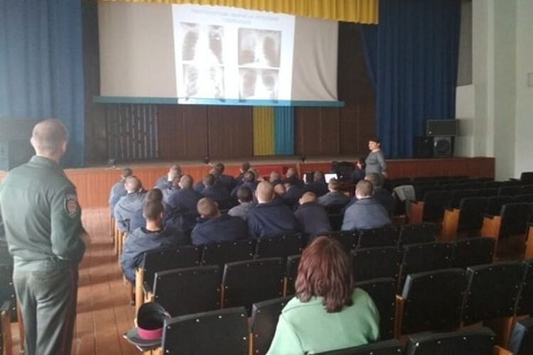 Вихованцям колонії розповіли про соціально небезпечне захворювання