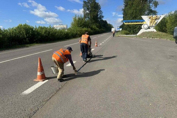Відновили ділянку дороги, що сполучає Волинь та Львівщину