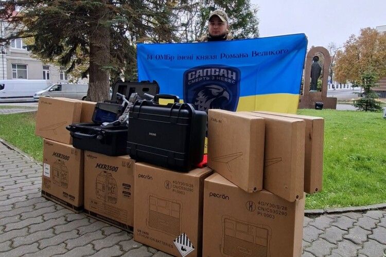 Чотири військові частини отримали допомогу від Луцької громади