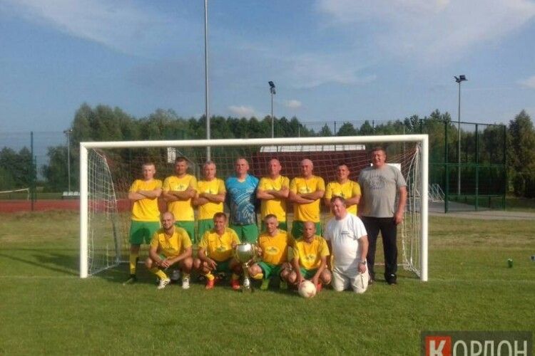 Любомльські ветерани футболу перемогли на турнірі у Польщі