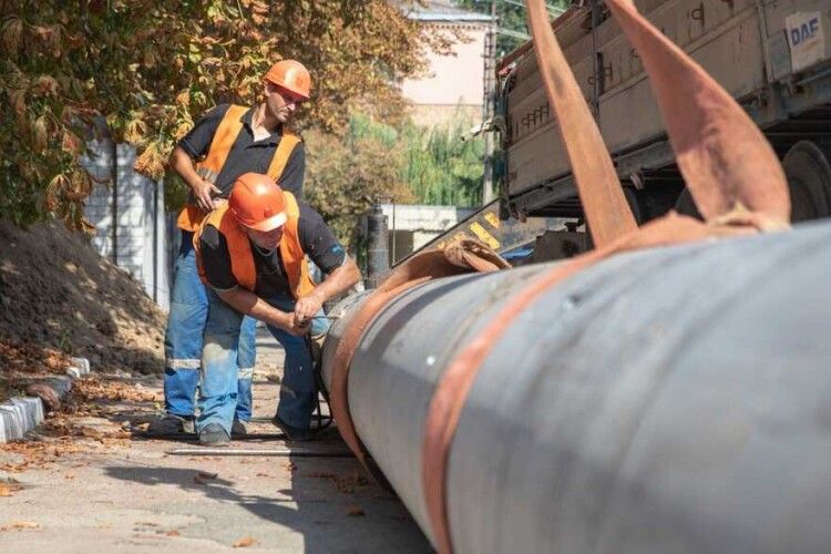 У Луцьку замінять 22 кілометри тепломереж за 8,9 мільйона євро