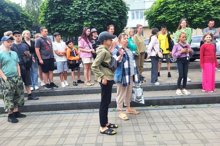 У Ковель на відпочинок приїхали діти із зони бойових дій