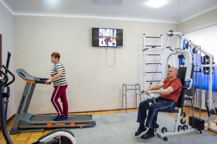 У Луцькому Геріатричному пансіонаті відкрили реабілітаційне відділення