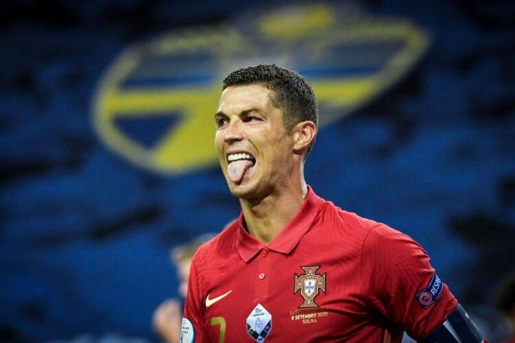 Кріштіану Роналду залишилося забити за збірну Португалії дев'ять голів, аби стати світовим рекордсменом
